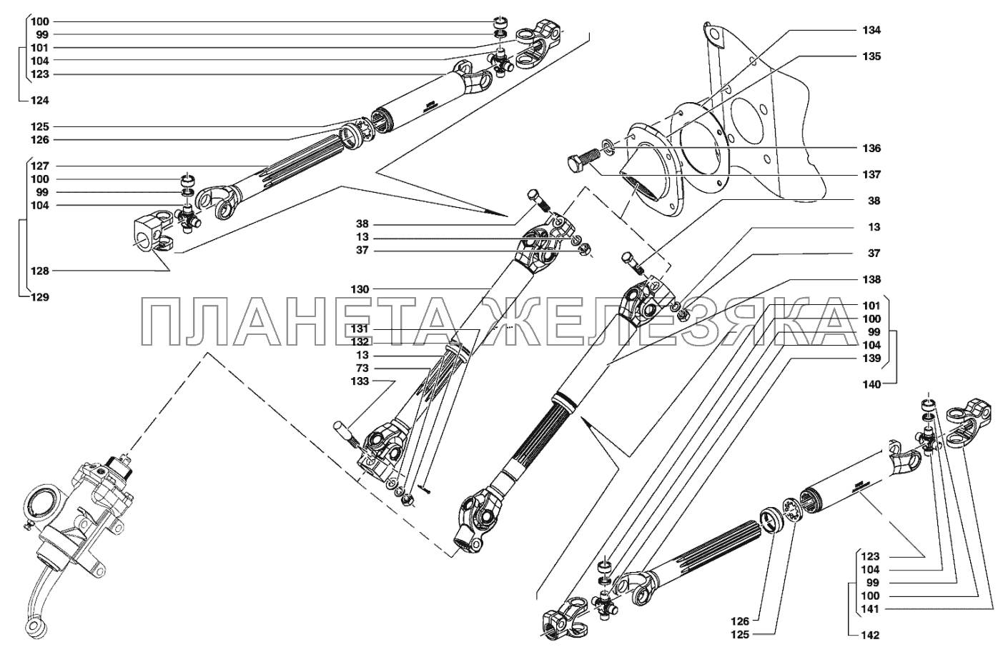 Управление рулевое УАЗ-31519